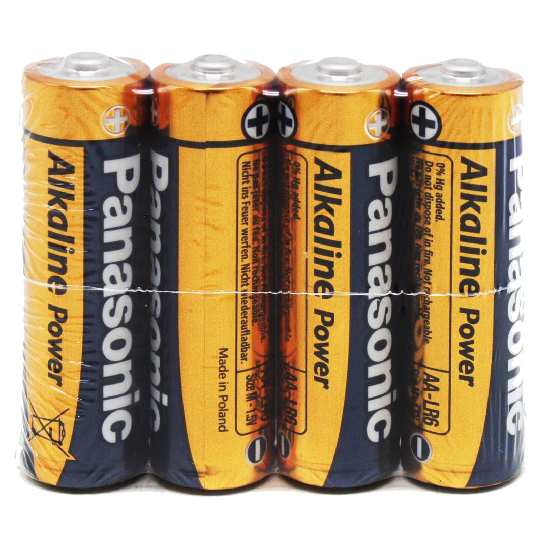 Батарейки "Panasonic Alkaline Power" (4 штуки) Батарейки "Panasonic Alkaline Power" (4 штуки)