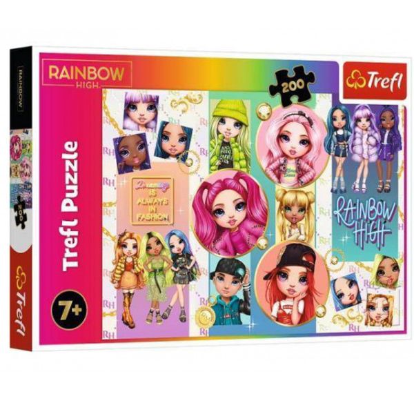 Пазли "MGA Rainbow High", 200 елементів  фото 1