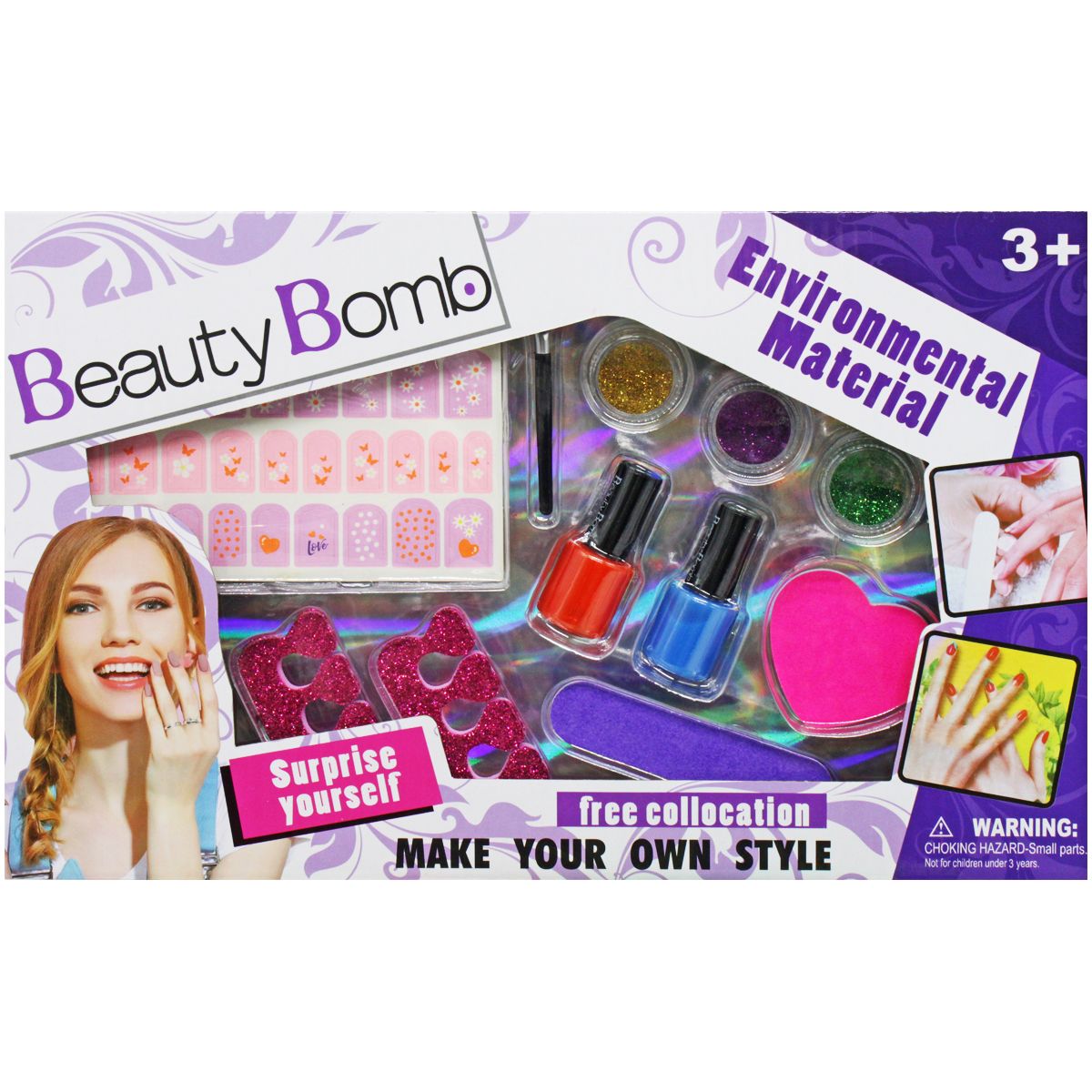 Манікюрний набір "Beauty Bomb" Манікюрний набір "Beauty Bomb"