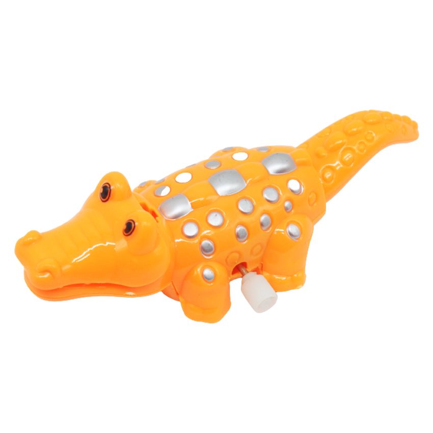 Заводна іграшка "Крокодил", помаранчевий