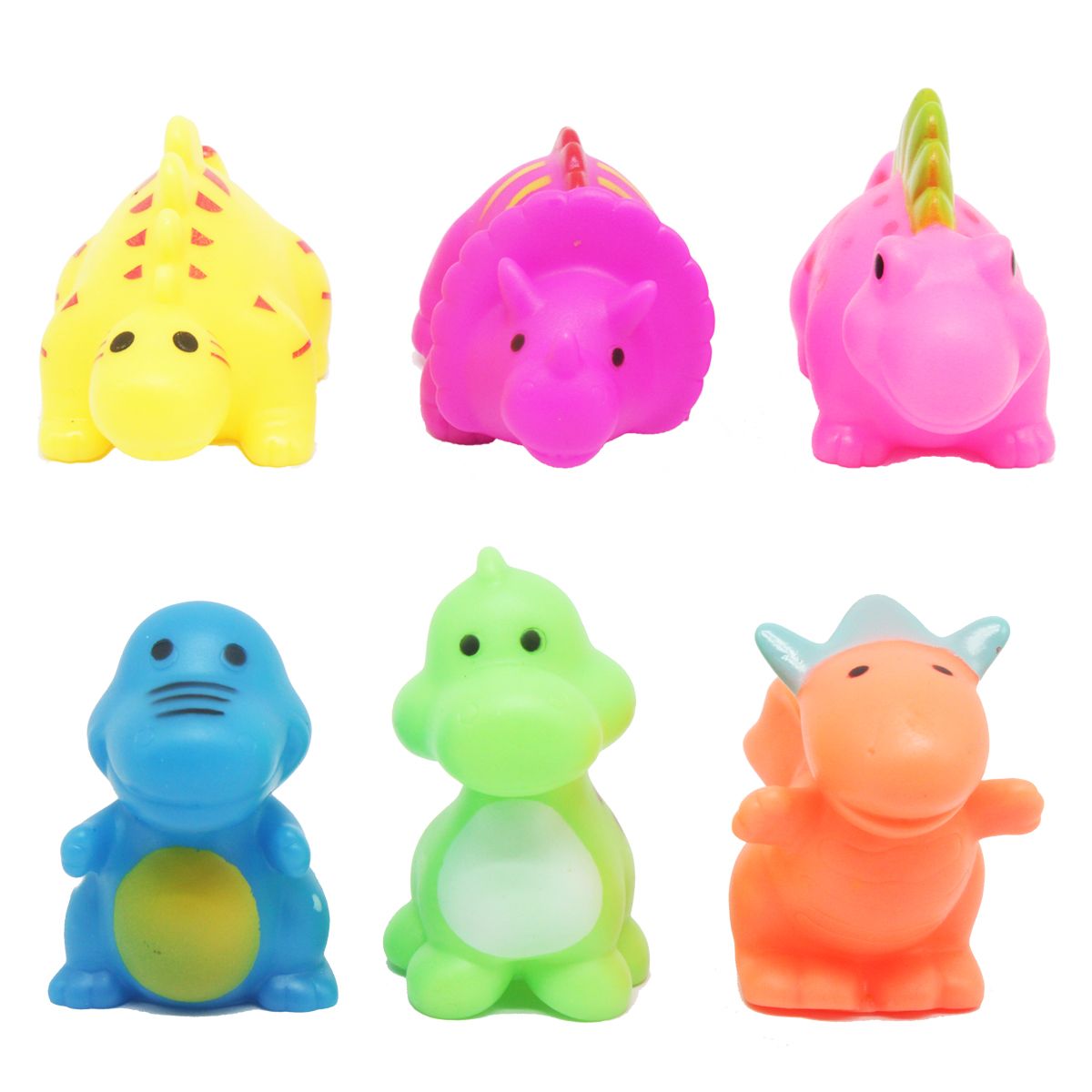 Набір іграшок для ванни "Динозаври" (6 шт)