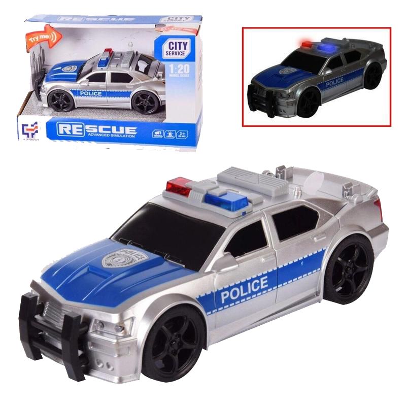 Машинка со светом и звуком "Police" Машинка со светом и звуком "Police"