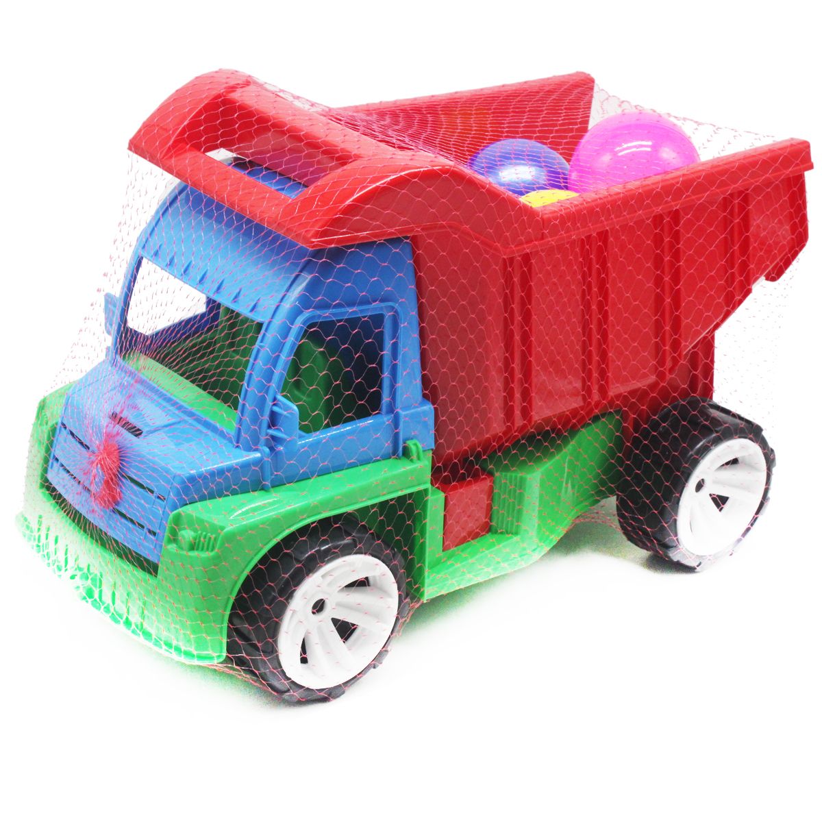 Алексбамс грузовик шар малый (синий+красный)