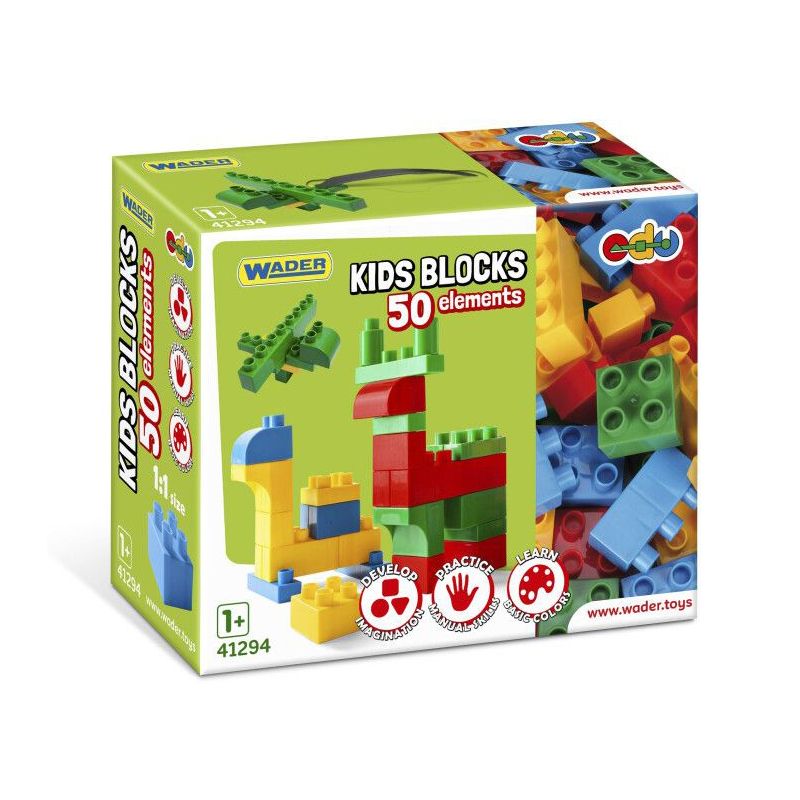 Конструктор "Kids Blocks", 50 элем.
