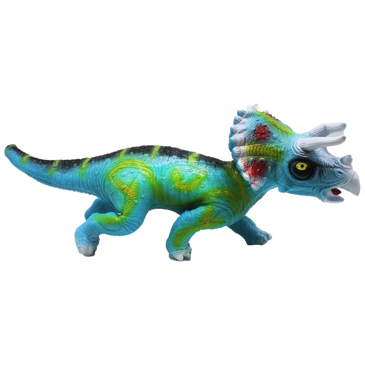 Динозавр резиновый "Трицератопс"