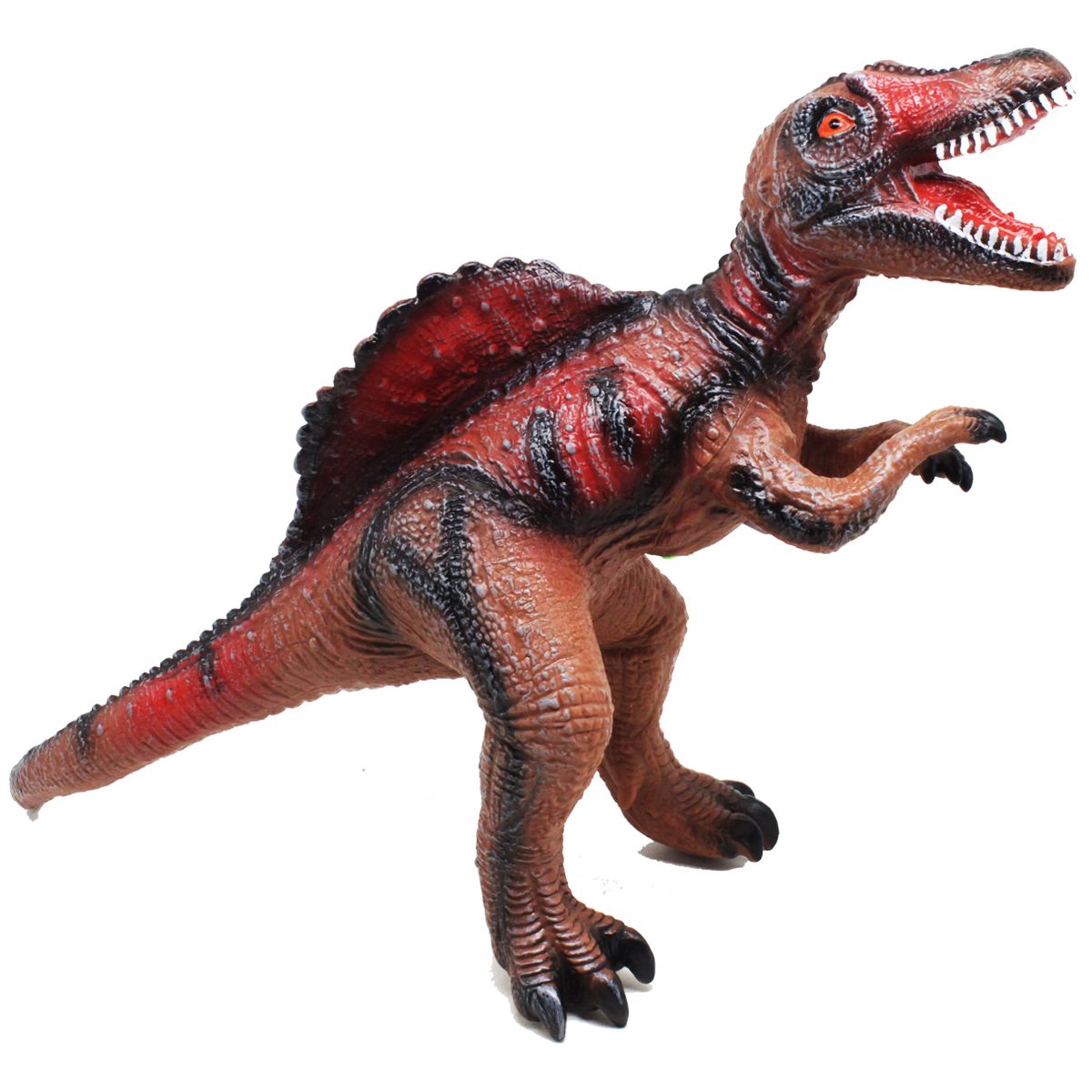 Динозавр гумовий "Тиранозавр", коричневий