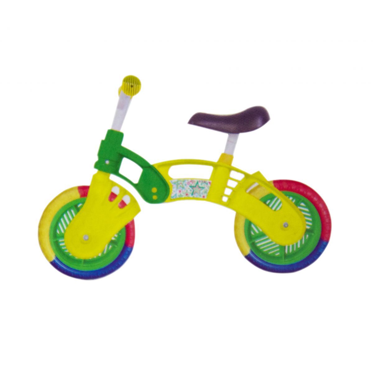 Велобіг зелений/жовтий (колеса 10)
