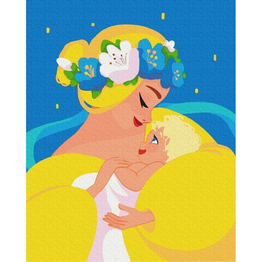 Картина по номерам "Мама Украина" ©Ирина Гармаш ★★ Картина по номерам "Мама Украина" ©Ирина Гармаш ★★
