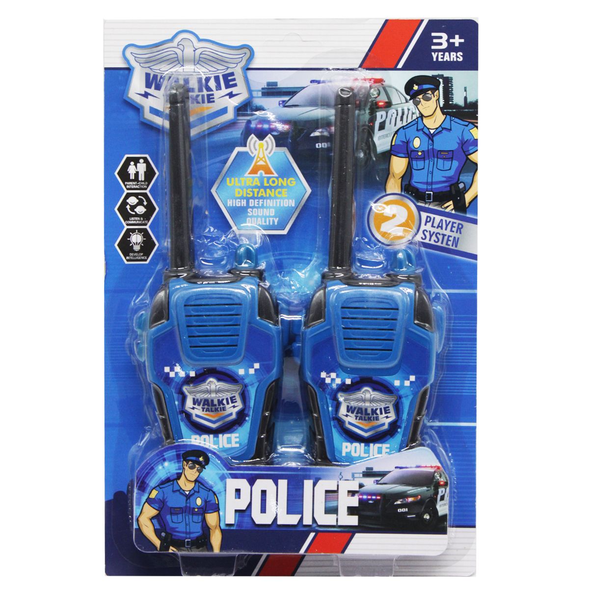 Рация "Police" синяя Рация "Police" синяя