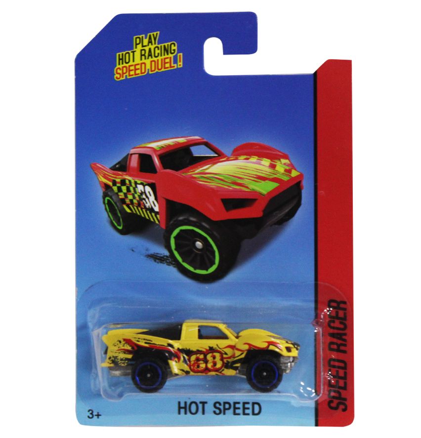 Машинка металлическая "Speed Racer: Желтый джип"