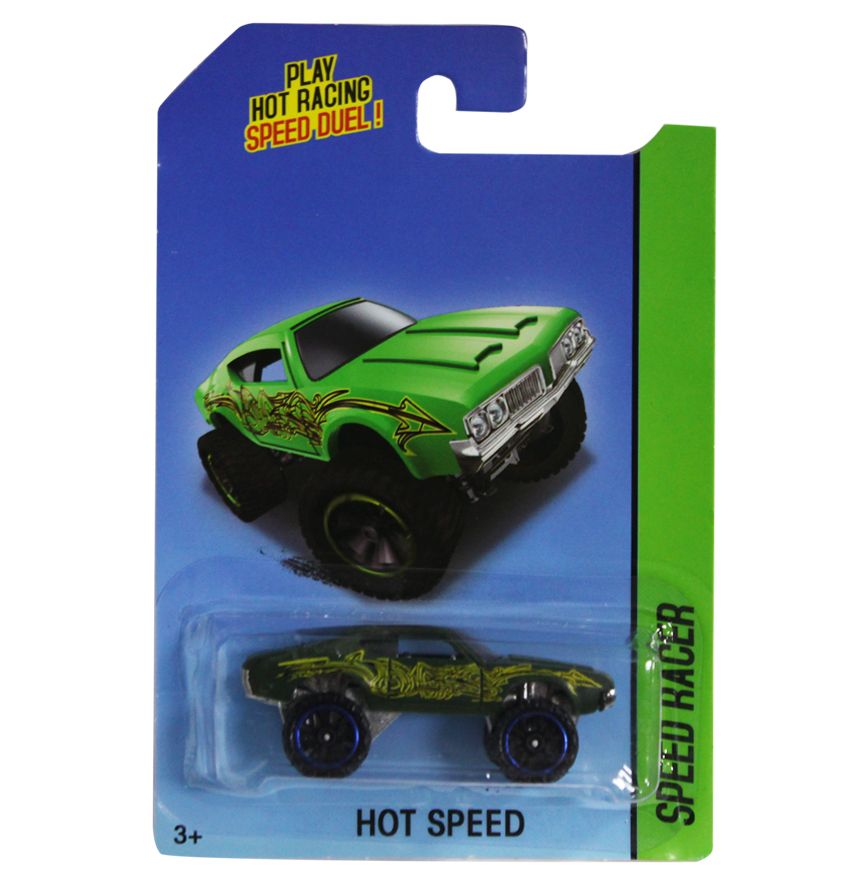 Машинка металлическая "Speed Racer: Зеленый маслкар"