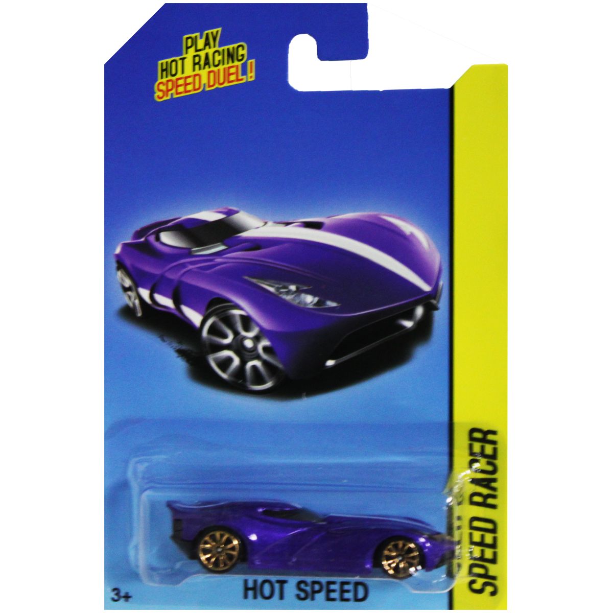 Машина гоночная фиолетовая