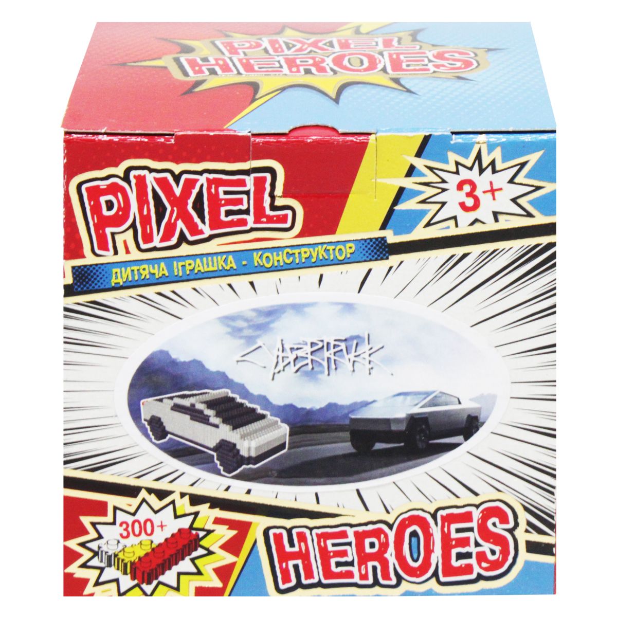 Конструктор "Pixel Heroes: Тесла кибертрак", 620 дет. Конструктор "Pixel Heroes: Тесла кибертрак", 620 дет.