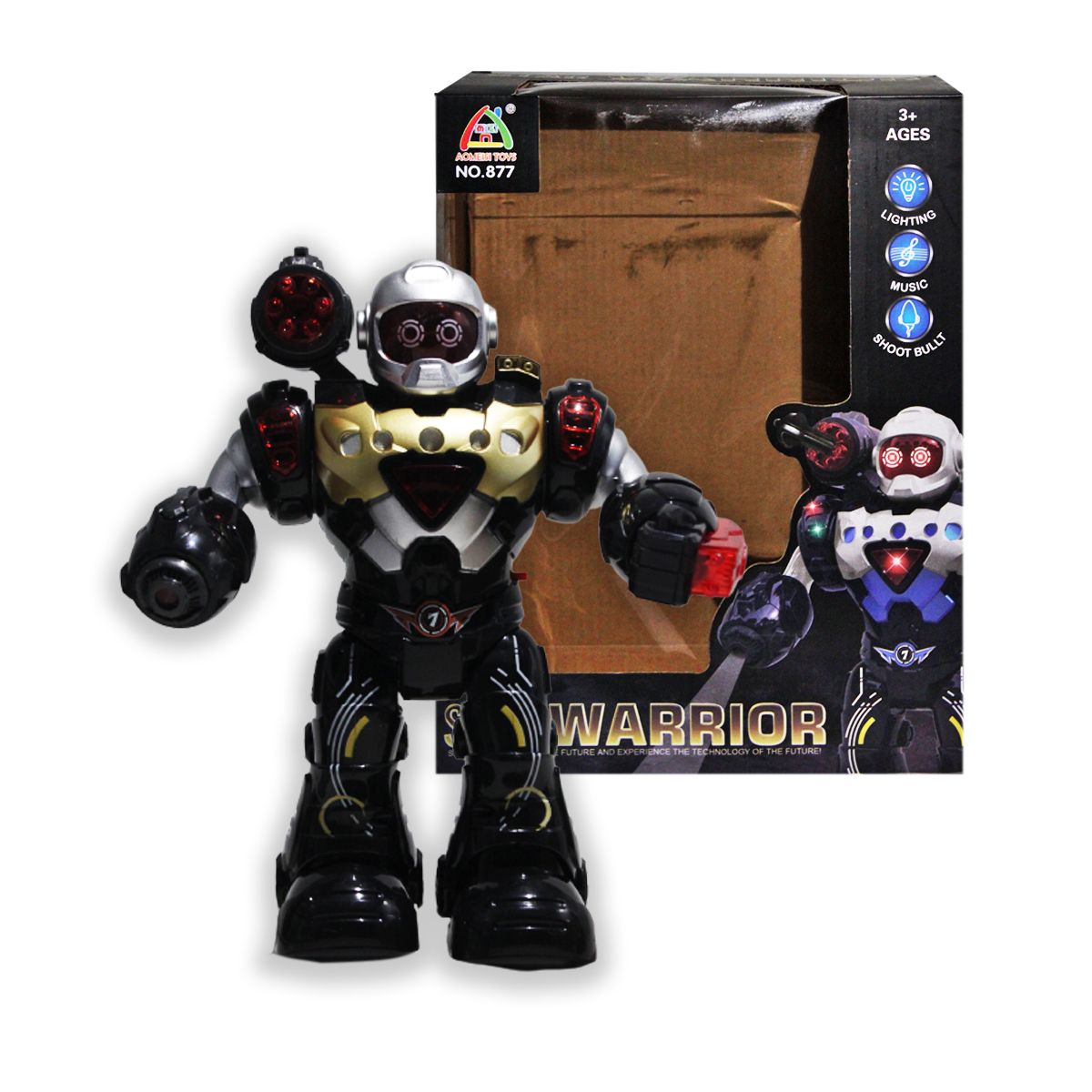Робот "Star Warrior", жовтий Робот "Star Warrior", жовтий