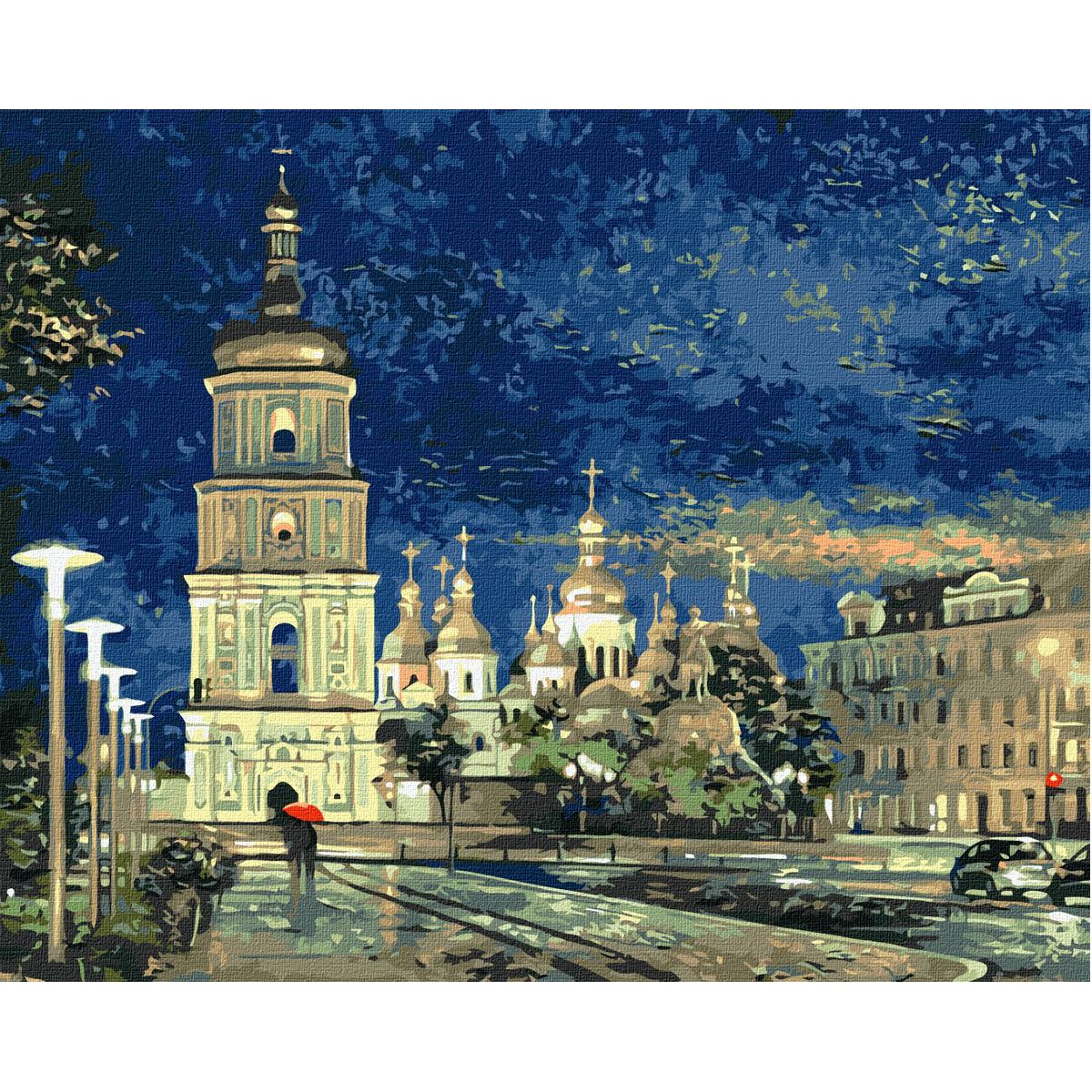 Картина за номерами "Софійська площа" ★★★★★  фото 1