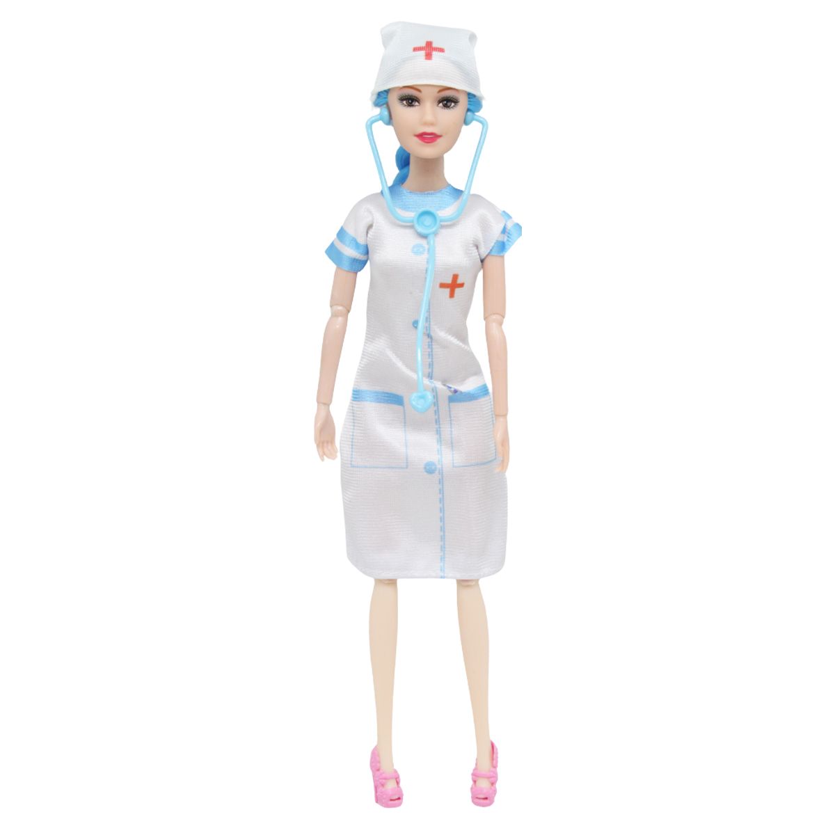 Лялька "Медсестра" у бірюзовому