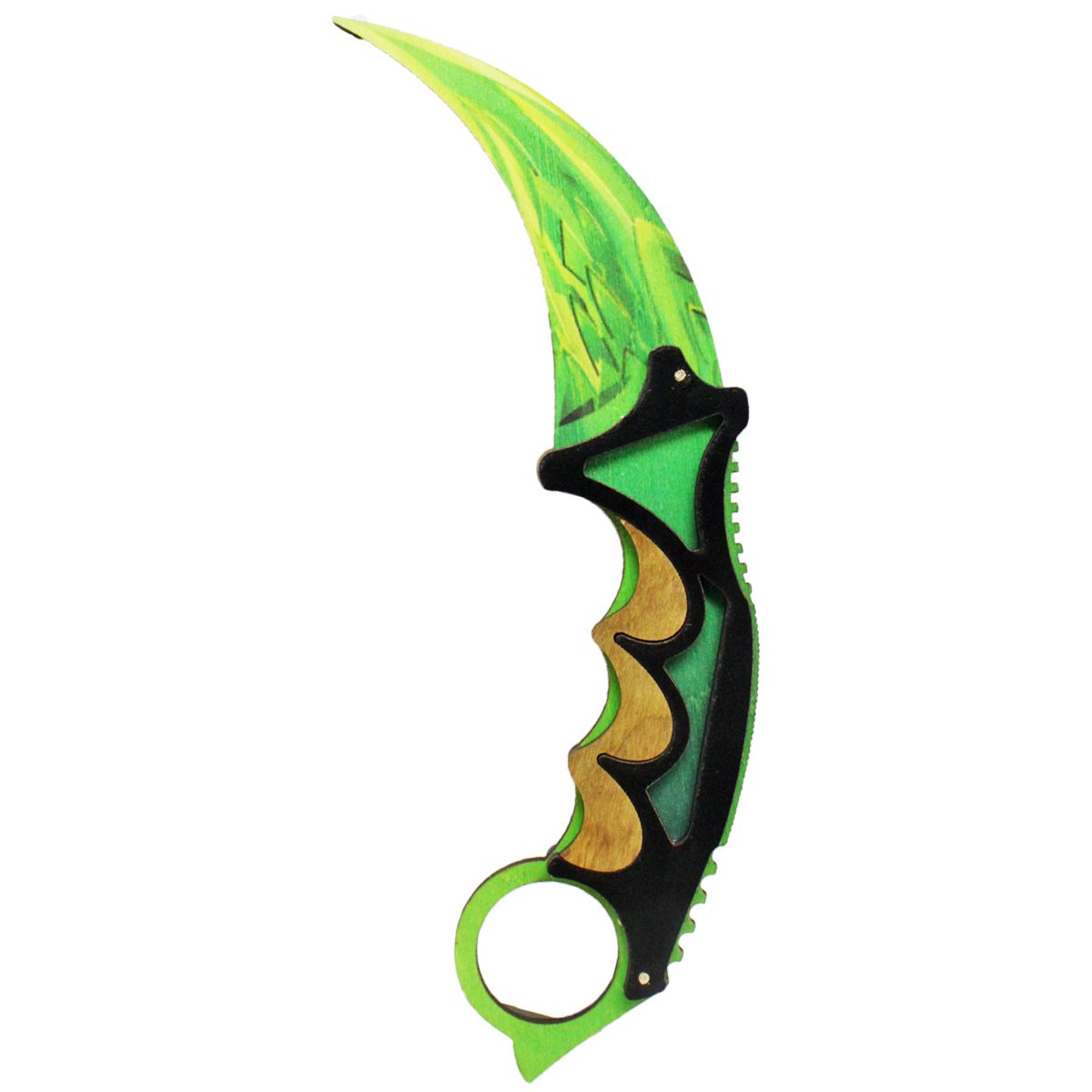 Сувенірний ніж "Керамбіт: Dragon Glass Emerald"