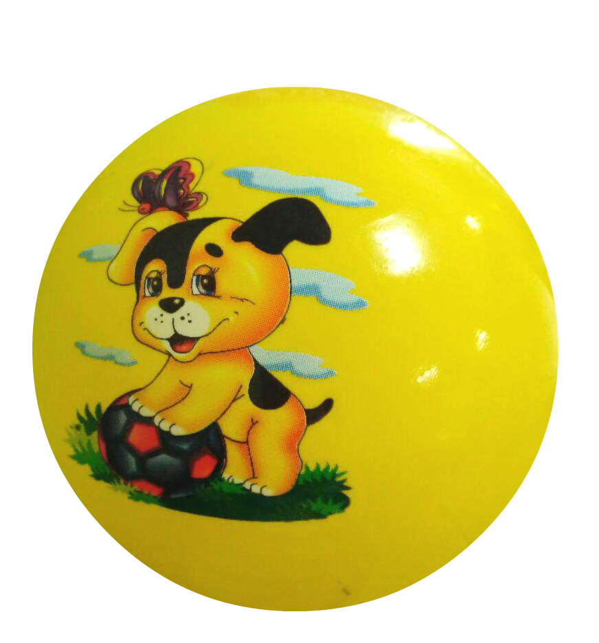 Мяч резиновый "Животные", 5 штук