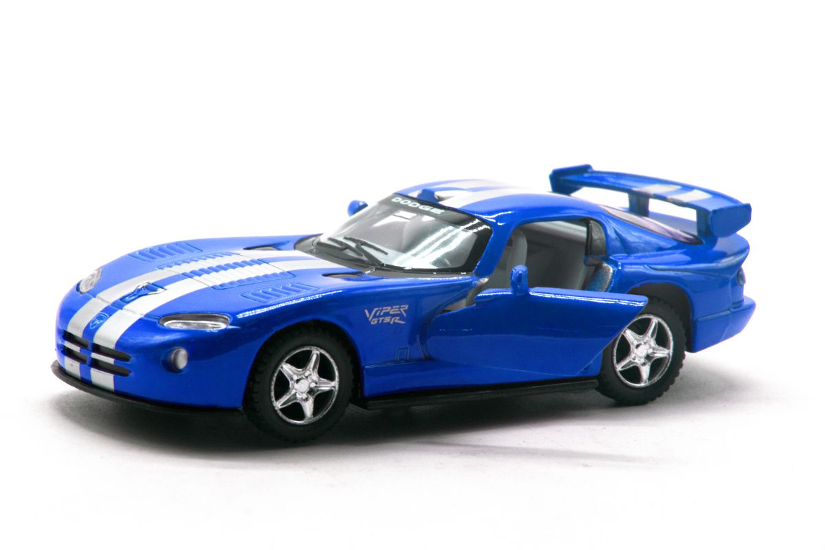 Машинка KINSMART "Dodge Viper GTS-R" (синя)