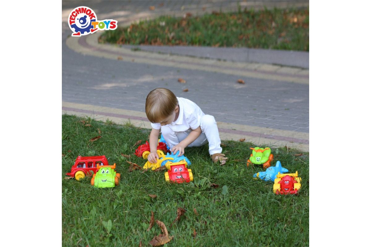 Іграшка Спортивна машина Максик ТехноК червоний.  фото 2