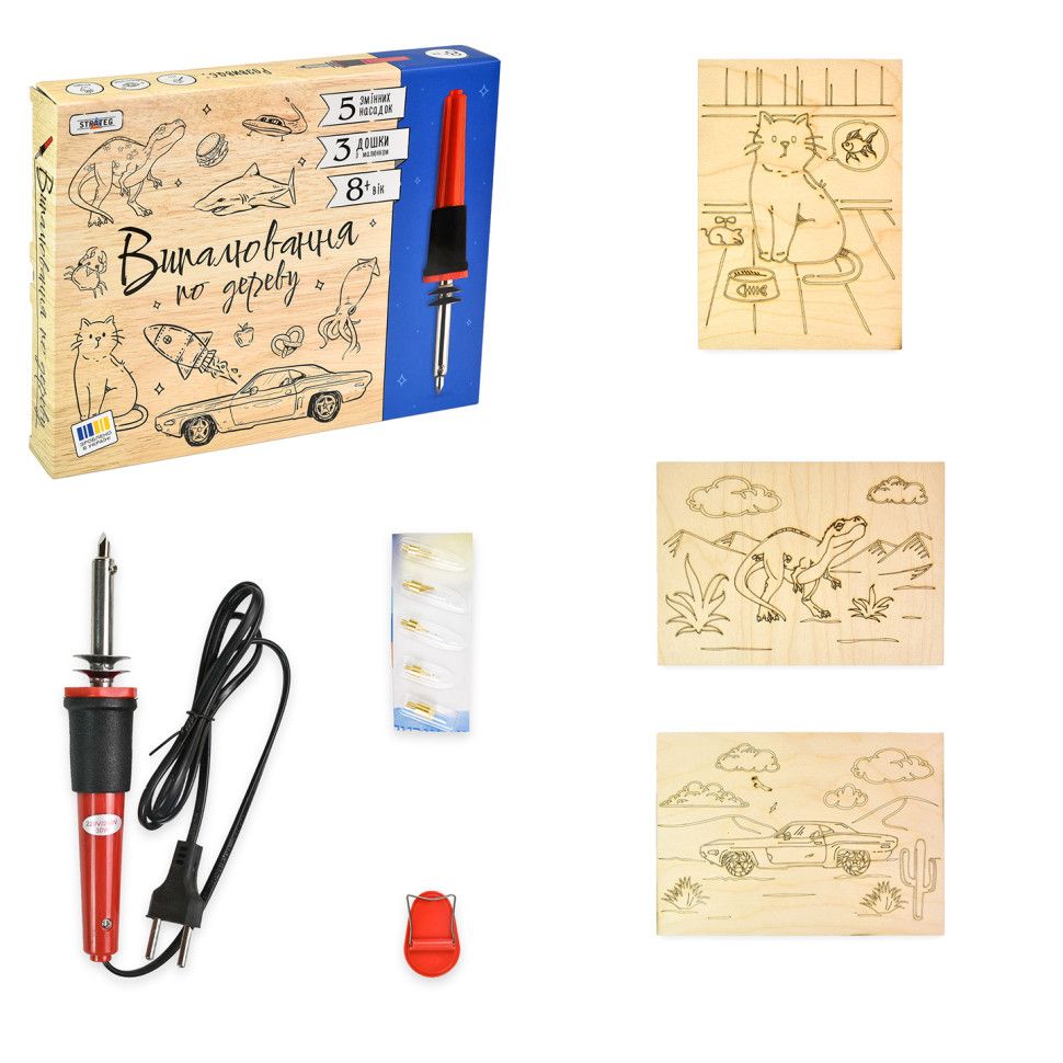 Набір для творчості "Випалювання по дереву"  фото 2