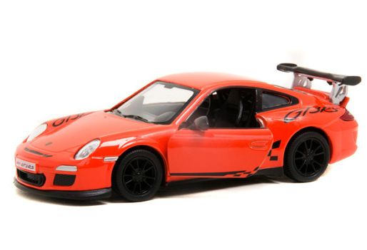 Машинка KINSMART "Porsche 911 GT3 RS" (оранжевая)