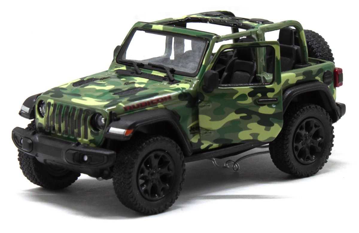 Машинка KINSMART "Jeep Wrangler camo edition" (зелений)