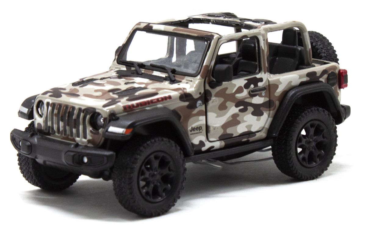 Машинка KINSMART "Jeep Wrangler camo edition" (коричневий)