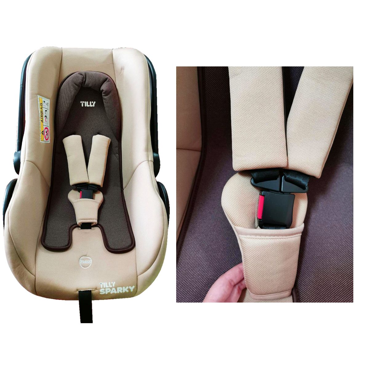 Автокресло "Sparky" (бежевый) Автокресло "Sparky" (бежевый)