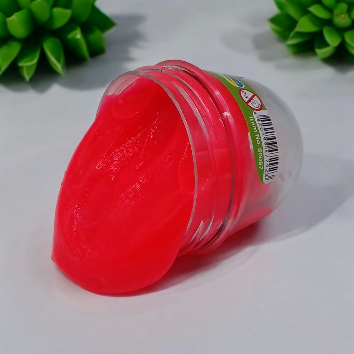 Лизун-антистрес "Crunchy Slime: Полуниця" 120 г