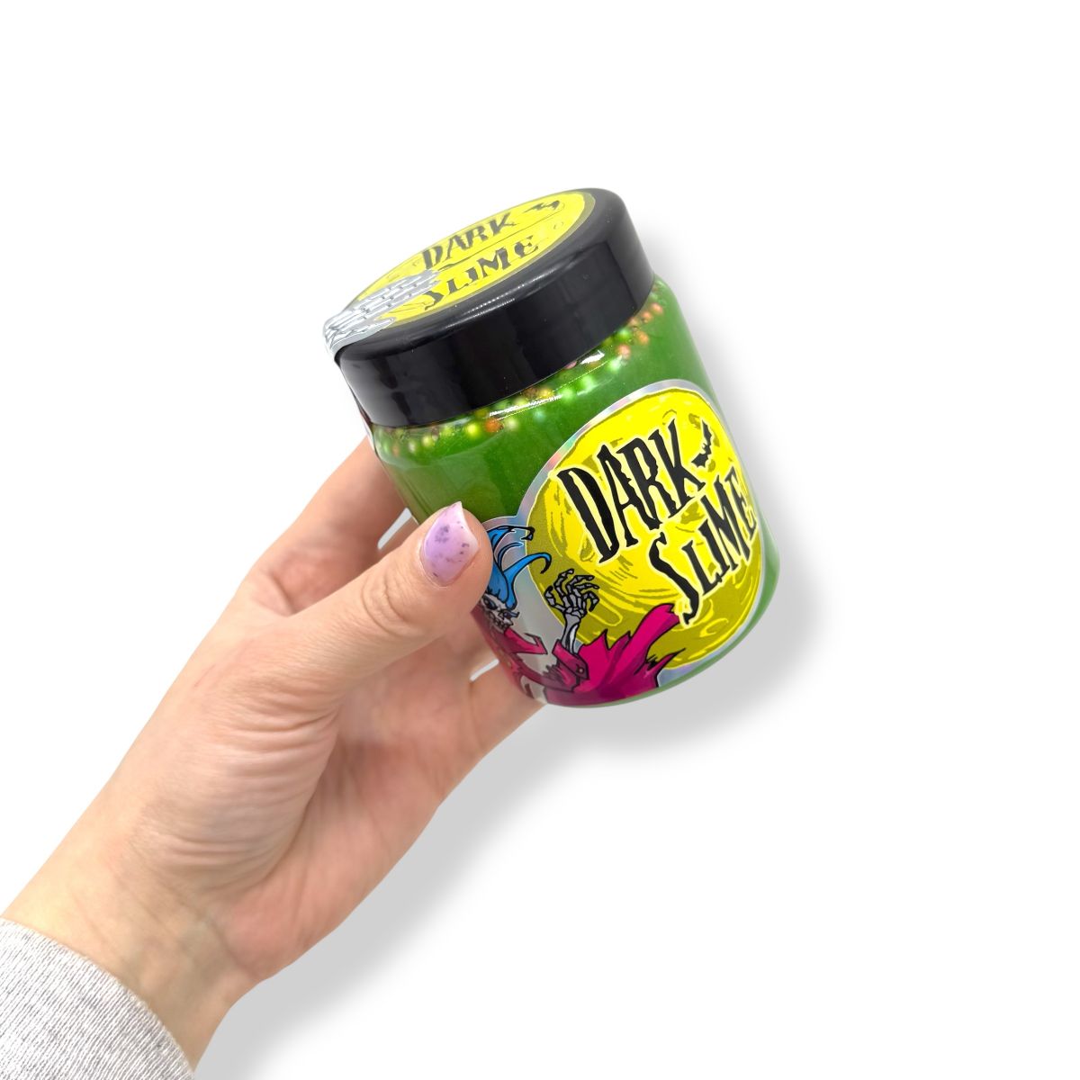 Слайм "Dark slime - з кульками" - 0,250 кг, в асортименті  фото 2