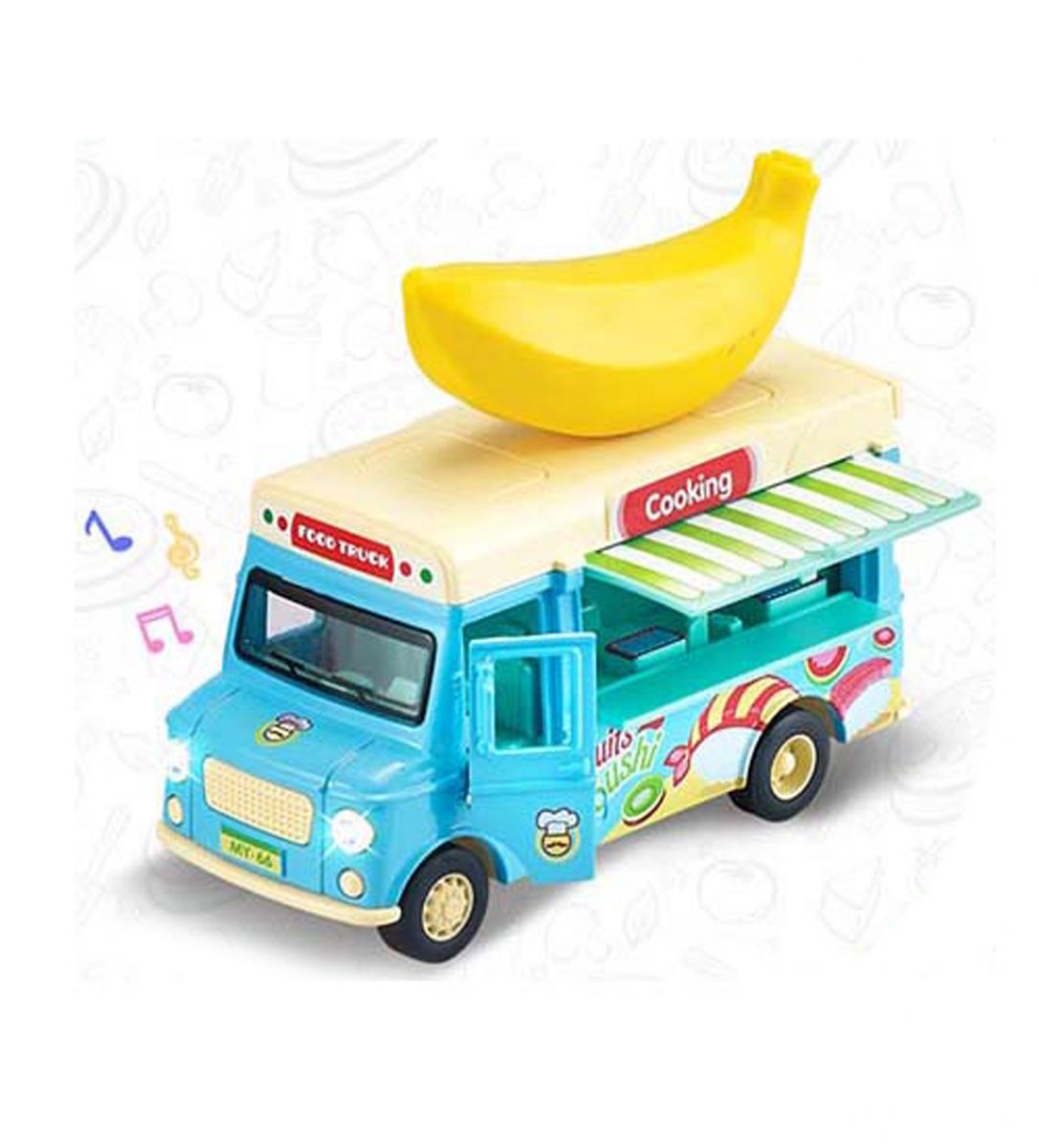 Машинка-фургончик "Банан"
