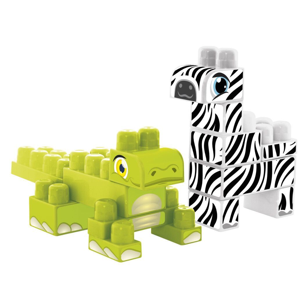 Конструктор "Baby Blocks: Крокодил и Зебра"