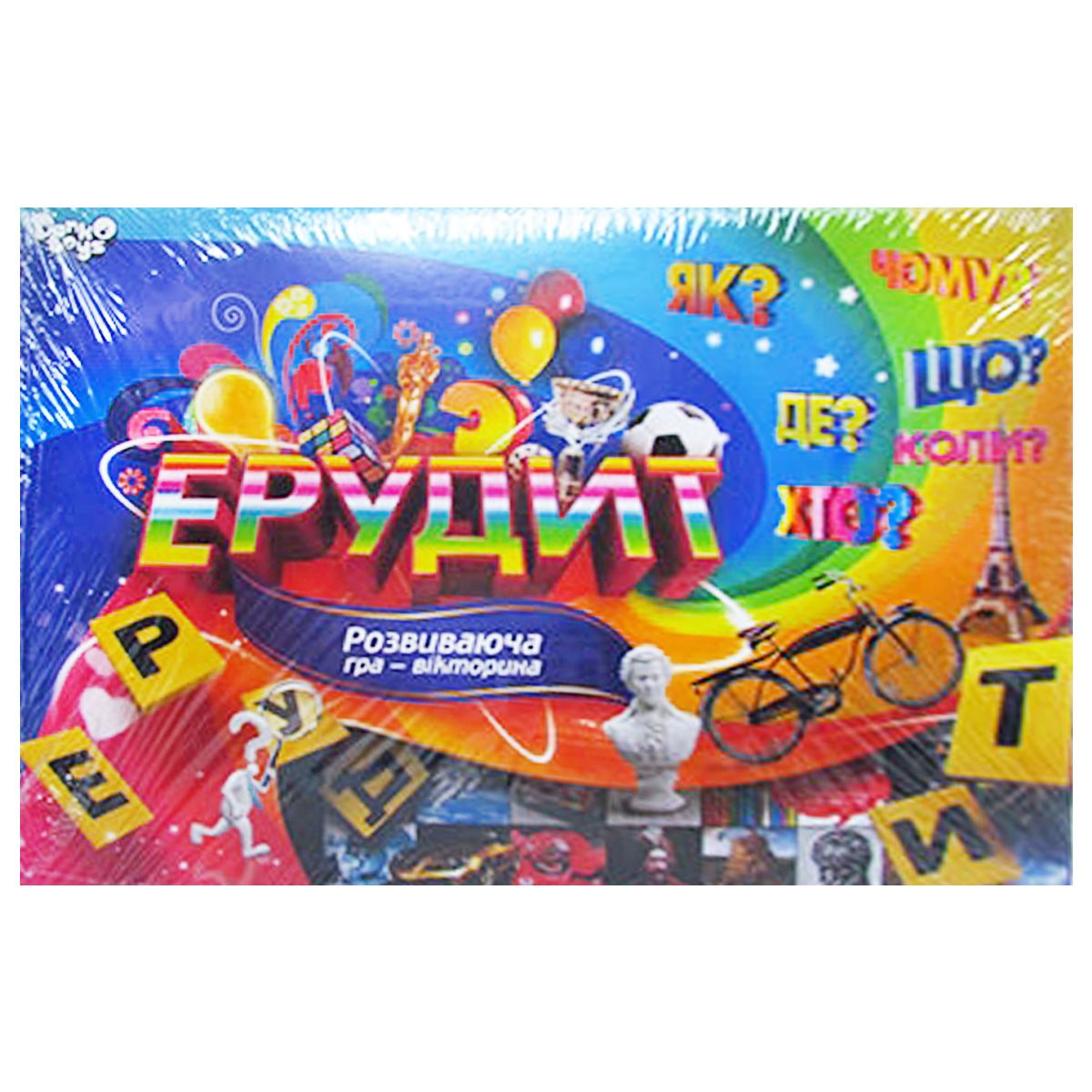 Настольная игра "Эрудит" (укр) фото 2 Настольная игра "Эрудит" (укр) фото 2