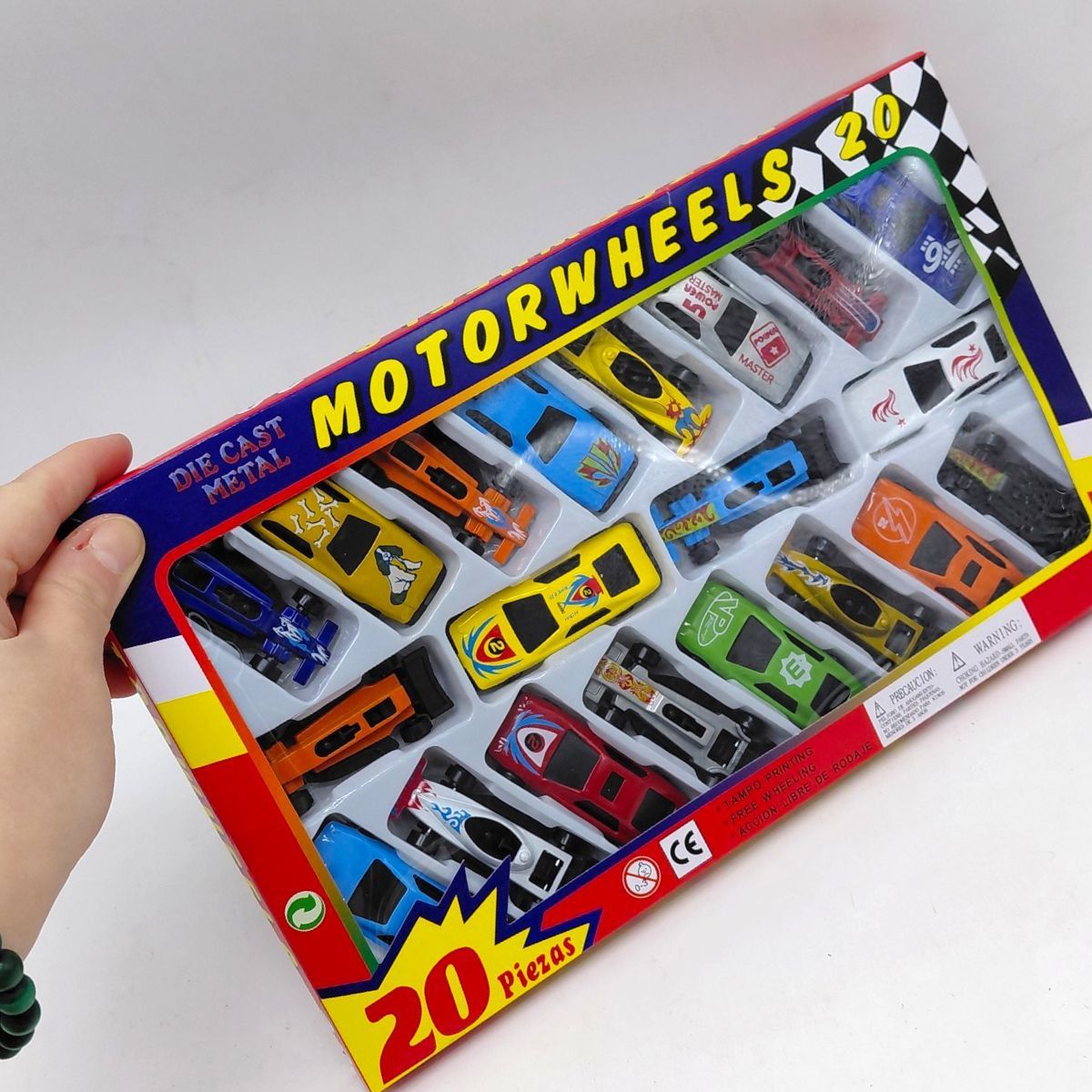 Набір машинок "Motor wheels" 20 шт  фото 2