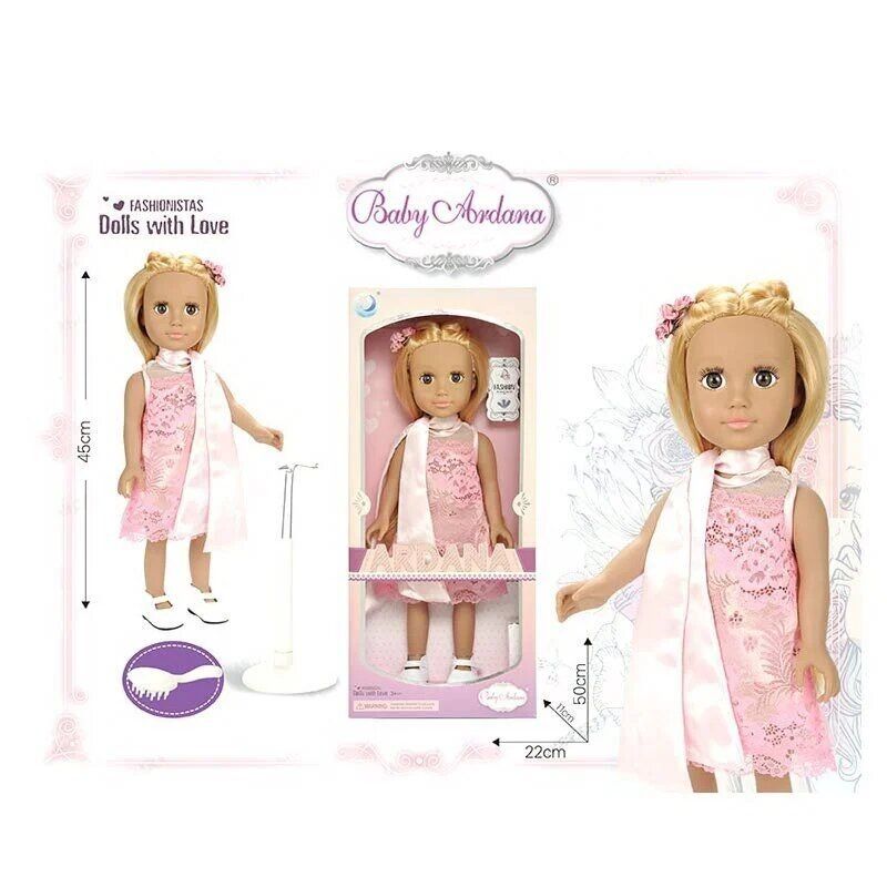 Кукла "Адриана" в розовом, 42 см