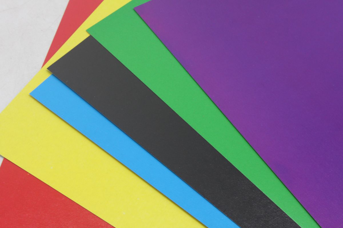 Набір кольорового картону "Единоріг", 7 аркушів
