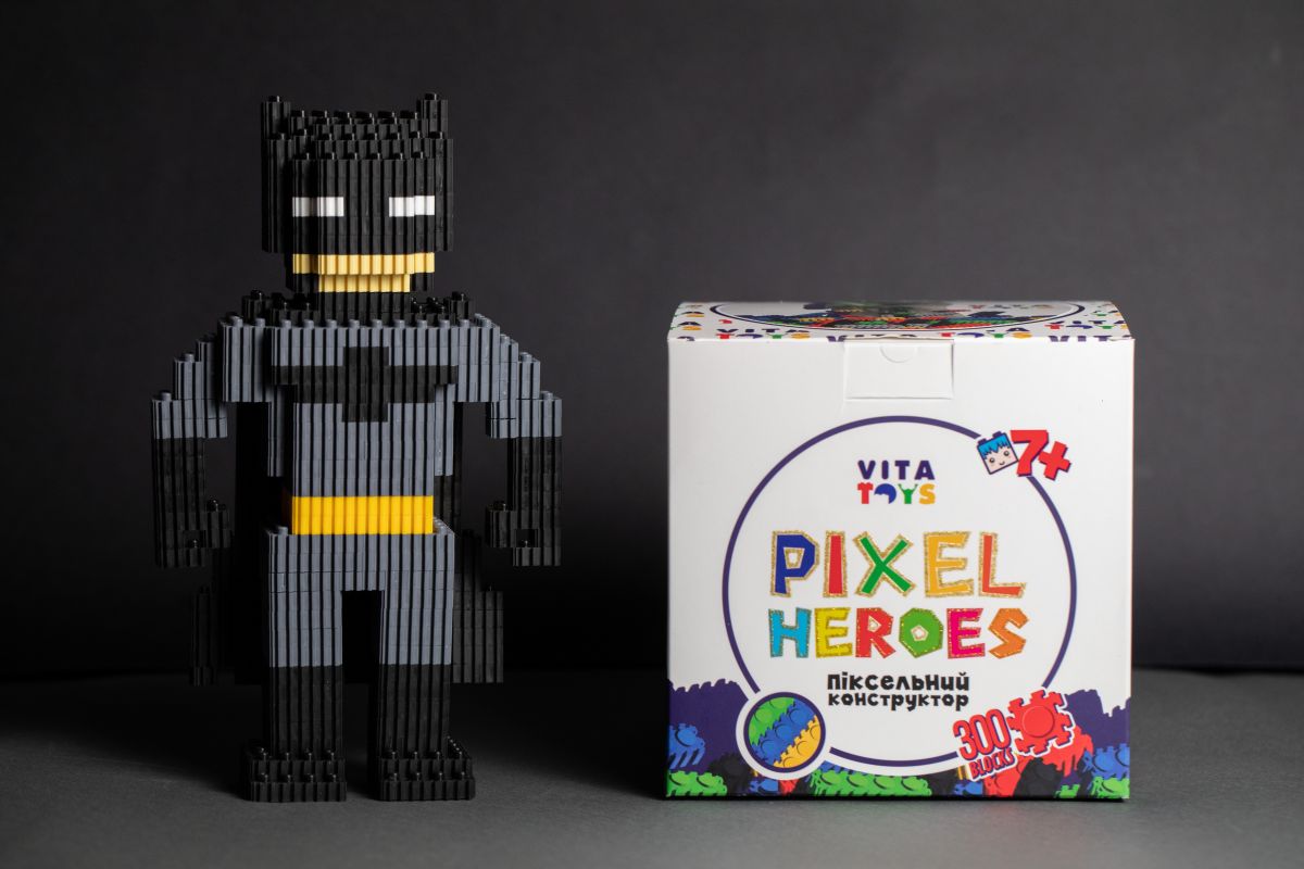 Конструктор "Pixel Heroes: Бетмэн", 396 дет. Конструктор "Pixel Heroes: Бетмэн", 396 дет.
