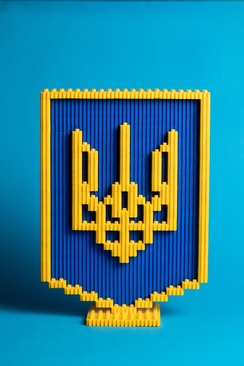 Конструктор "Pixel Heroes: Герб Украины", 332 дет. Конструктор "Pixel Heroes: Герб Украины", 332 дет.