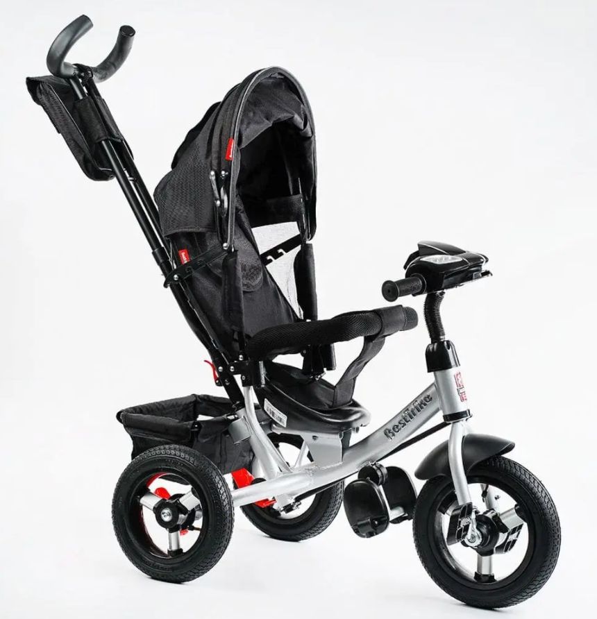 Велосипед 3-х кол. 3390 / 14-622 Best Trike (1) НАДУВНІ КОЛЕСА d=29см. переднє, d = 26см. задні, ФАРА З USB, пульт Велосипед 3-х кол. 3390 / 14-622 Best Trike (1) НАДУВНІ КОЛЕСА d=29см. переднє, d = 26см. задні, ФАРА З USB, пульт
