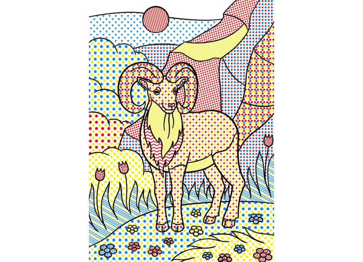 Водні розмальовки "Чарівні розмальовки: Тварини Азії" (укр)