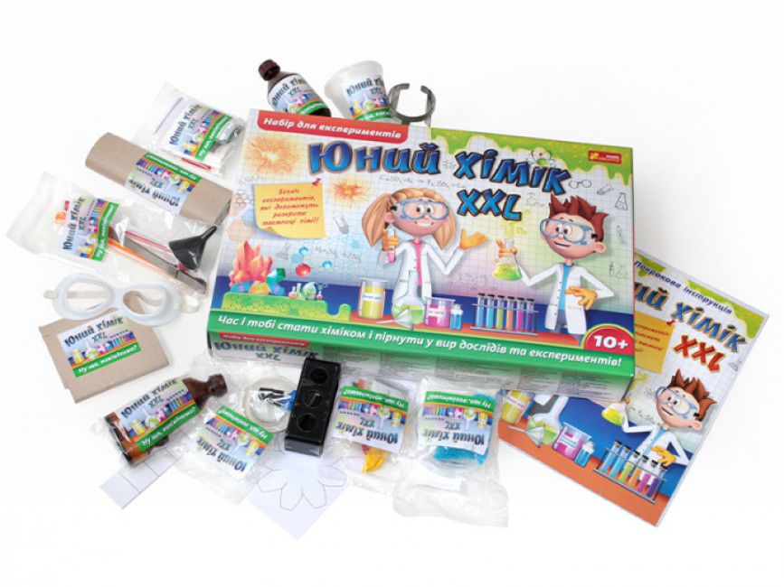 Набір для експериментів "Юний хімік XXL"  фото 2