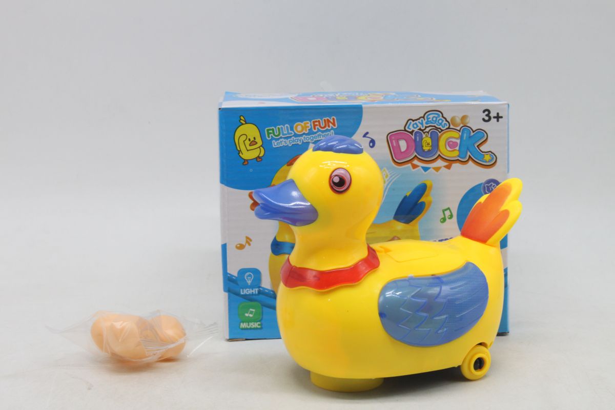 Музична іграшка "Качечка", несе яйця