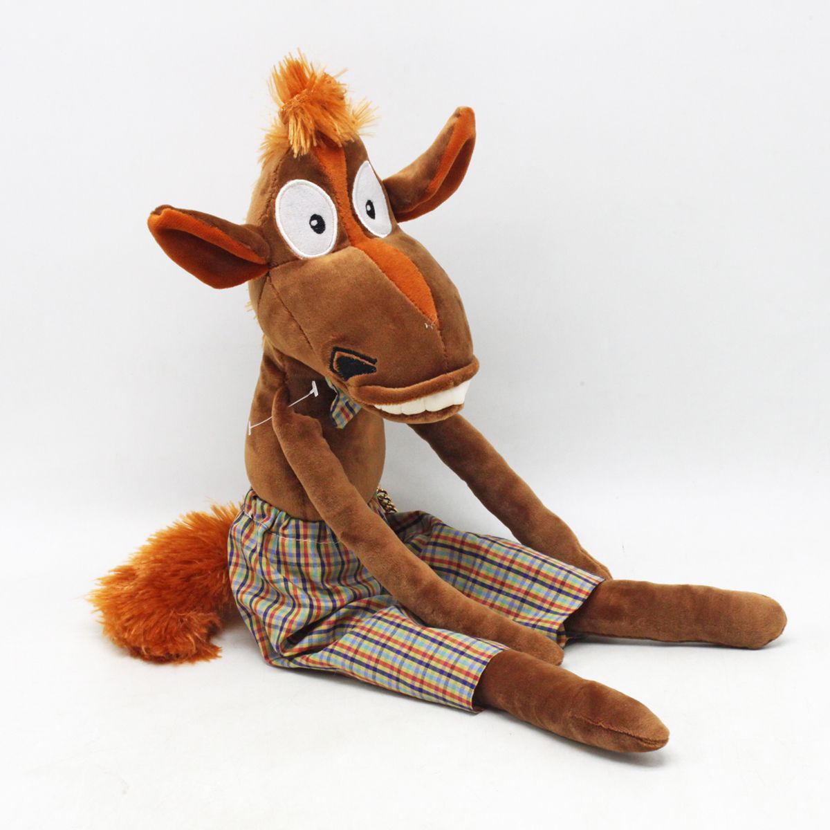 Мʼяка іграшка "Стильний кінь" (53 см)