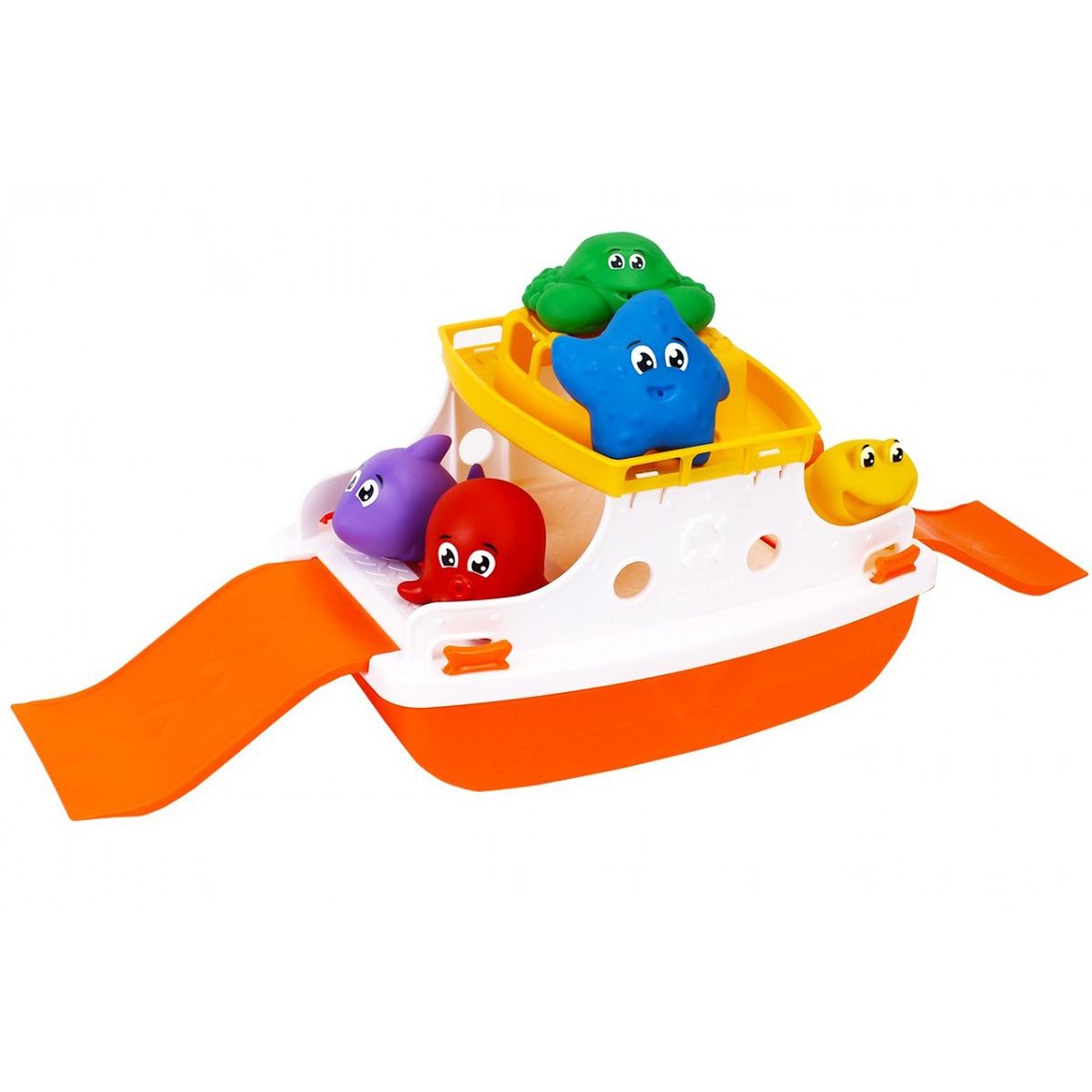 Игрушка "Паром" с резиновыми игрушками