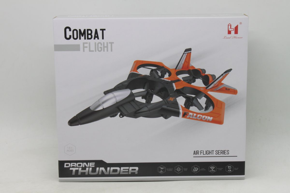 Літак на радіокеруванні "Drone thunder" (помаранчевий)