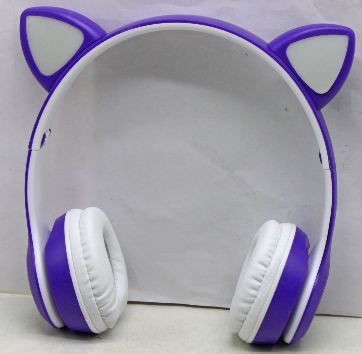 Навушники бездротові "Cat" (фіолетовий)