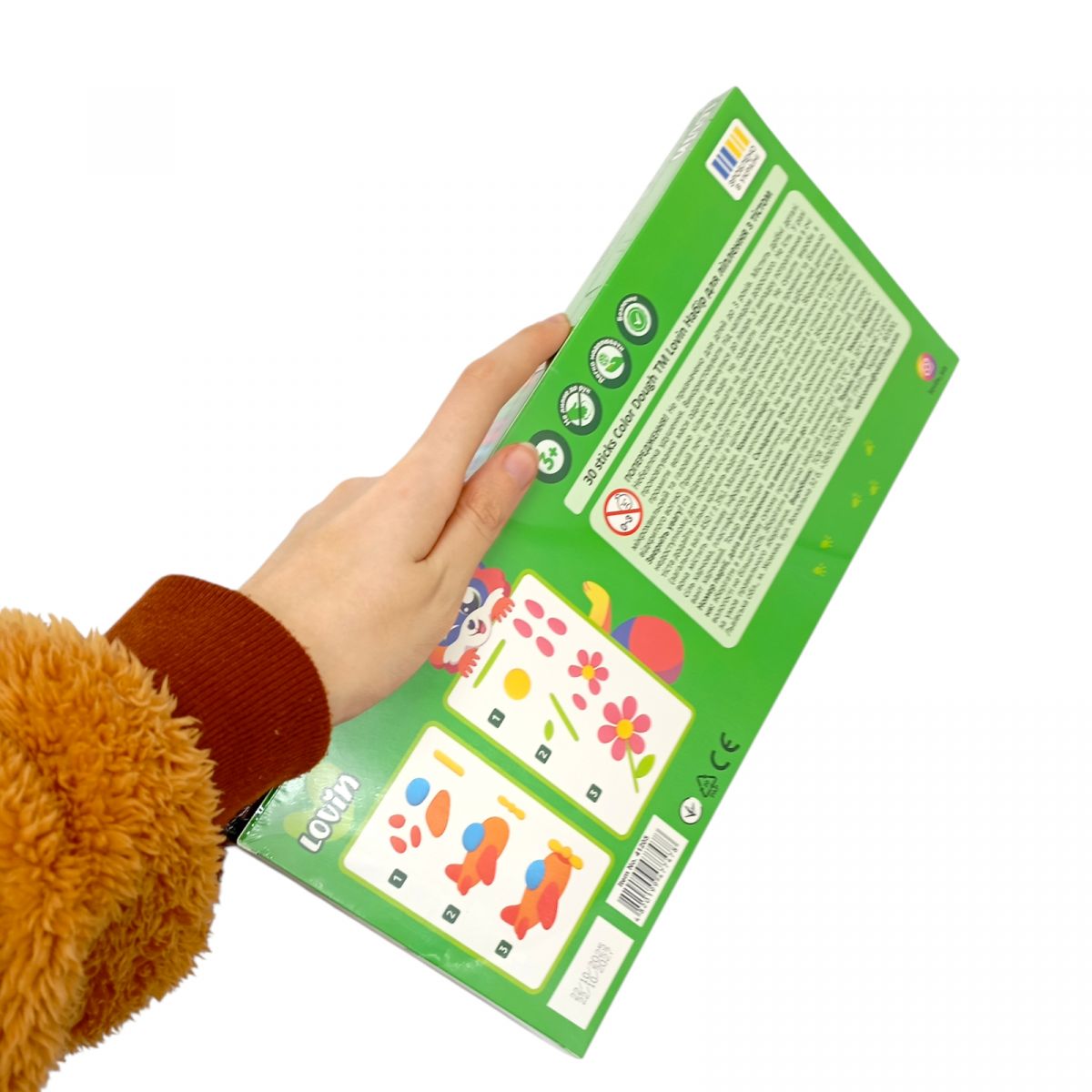 Набір тіста для ліплення "Color Dough" (30 шт)  фото 2