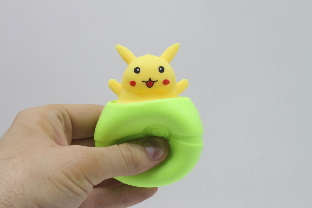 Іграшка-антистрес "Покемон у покеболі", зелений