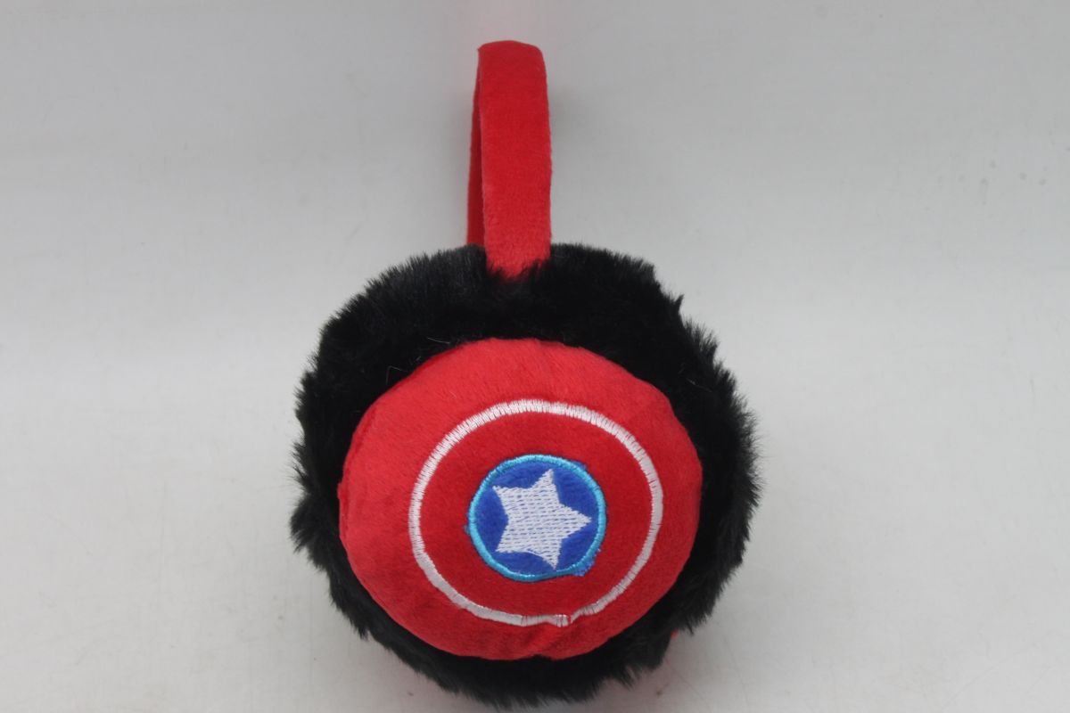 Хутряні навушники "Супергерої: Капітан Америка"